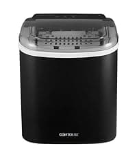 CONTOURE RV Ultra-Compact Portable Ice Maker | Efficient Water Recycling | Automatic Shut-Off | Ideal for RVs, Picnics, Camping | ICE-50S