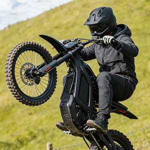 ILM Open Face Motorcycle 3/4 Half Helmet for Dirt Bike Moped ATV UTV Motocross Electric Cruiser Scooter DOT Model 726X(Matte Black,L)