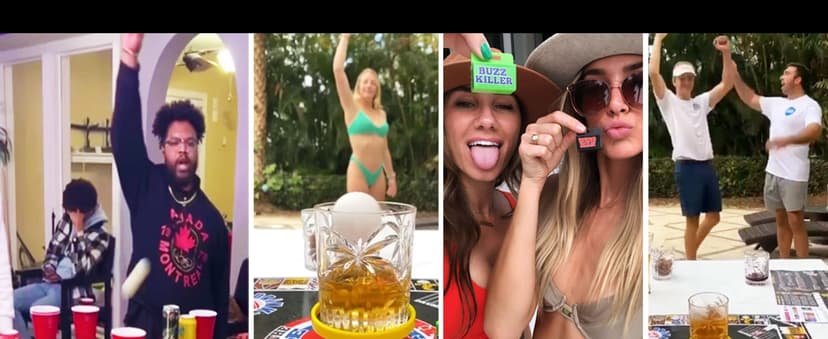 DRINK-A-PALOOZA: The Monopoly of Drinking Game | The Party Board Game that Combines Beer Pong, Flip Cup, Kings Cup, Drinking Card Games & More Fun Challenges