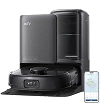 eufy Omni C20 Robot Vacuum and Mop Combo, All-in-One Station, Auto Mop Washing and Auto Drying for Hands-Free Cleaning, 7000 Pa Powerful Suction, Self Emptying, 3.35-Inch