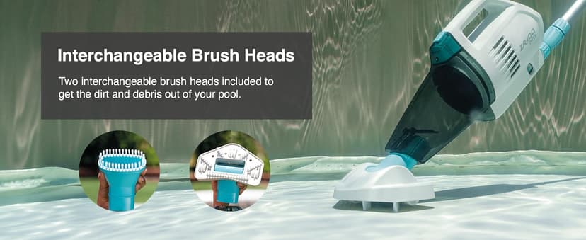 Intex 12 Gallon/45 Liters Pool and Spa Vacuum ZR100 Suitable for Use with All PureSpas, Above Ground Pools and In-Ground Pools