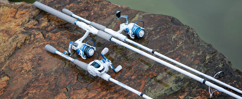KastKing Centron Lite Travel Fishing Rod and Reel Combo, Packable Twin-Tips Spinning & Baitcaster Combos, Lightweight IM6 Graphite, Portable Multi-Piece Kit for Bass Trout, Freshwater Travel