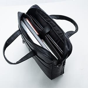 seyfocnia Men's Leather Messenger Bag, Laptop Briefcase Business Satchel Computer