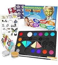 Desire Deluxe Hair Chalk for Girls Makeup Kit of 10 Temporary Colour Pens Gifts, Great Toy for Kids Age 5 6 7 8 9 10 11 12 13 Years Old, "Blue,Green,Grey,Pink,Purple