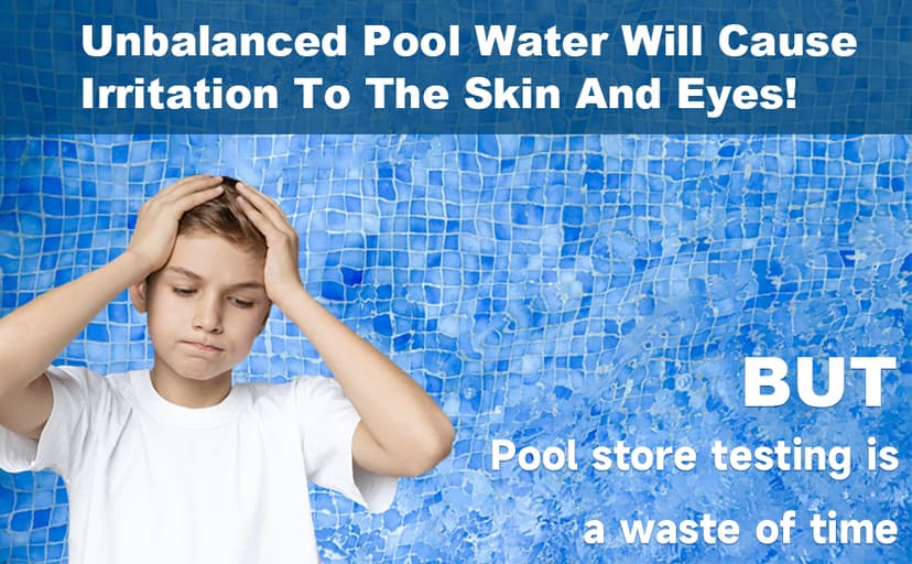 WWD POOL Swimming Pool Spa Water Chemical Test Kit for Chlorine and Ph Test (2 Way Test Kit)