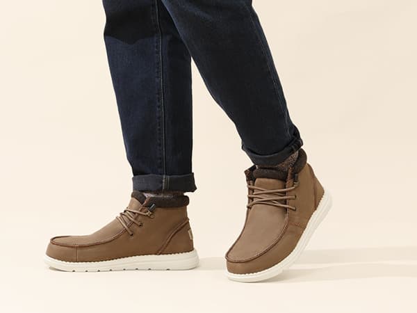 Bruno Marc Men's Casual Slip-on Shoes Warm Loafers for Men Winter Boots