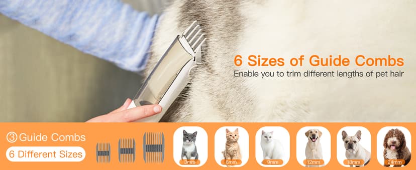 AIRROBO Dog Grooming Vacuum, Dog Grooming Kit,12000Pa Strong Pet Vacuum, 2L Large Capacity Vacuum for Shedding Grooming Hair, Quiet,PG100