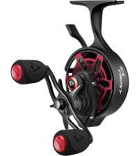Piscifun ICX Carbon Ice Fishing Reel, Structure Upgrade Magnetic Drop System Inline Ice Fishing Reel, Free-Spool Bidirectional Lever, 3.2:1 High Speed, 8+1 Shielded BB, CNC-Machined Ice Reel