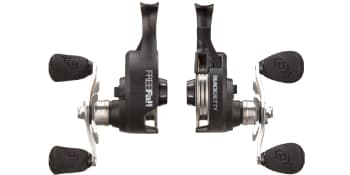 13 Fishing - Freefall Carbon - Inline Ice Fishing Reels - 2.5:1 Gear Ratio