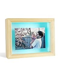 Friendship Lamp FriendLi by Filimin - Subscription Required Wi-Fi LED Light for Long Distance Touch Lamp, Present for Best Friend, Relationship, Family, Unique Gifts, Easy App Setup - Set of 2