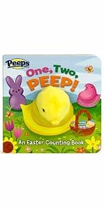 Hippity, Hoppity, Little Bunny - Finger Puppet Board Book for Easter Basket Gifts or Stuffer Ages 0-3 1680524771