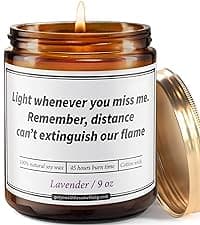 Funny Anniversary Candle for Couples - Funny Gift from Friends for Engagement or Anniversary - Best Couple Ever Thank You Present Idea for Him & Her, Fiance, Newly Engaged Candle for Couples