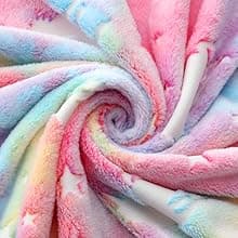 Glow in The Dark Blanket Unicorns Gifts for Girls,Toys for 2 3 4 5 6 7 8 9 10 Year Old Girl Gifts,Soft Kids Blankets for Christmas Halloween Birthday Valentines Gifts,50"x60"