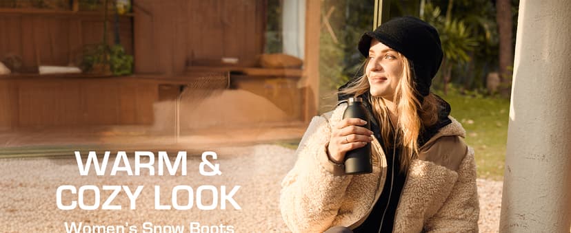 DREAM PAIRS Snow Boots for Women Waterproof Mid Calf Lace Up Duck Boots Warm Faux Fur FuzzyGo Bold Winter Boots for Outdoor