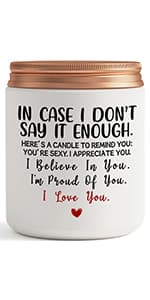 One Year, 1st, 1 Year, First Anniversary Candle Gifts for Him Her Couple- Best Happy Paper Anniversary Girlfriend Boyfriend Wife Husband Romantic Gift