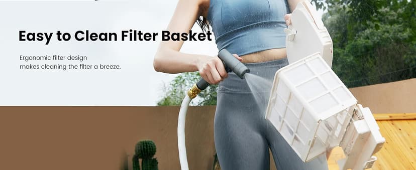 Chasing Hydro 4 Pool Vacuum for Inground Pools | 210-Min Battery Pool Robot for Floor, Wall & Waterline Cleaning | Smart App Control | 5070 GPH Suction Perfect for Pool Opening Season