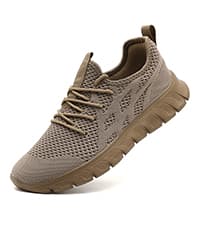 DLWKIPV Women's Running Shoes Lightweight Walking Sneakers Tennis Athletic Lace Up Gym Casual Fashion Fitness Sports Soft Sole Mesh Workout Comfortable