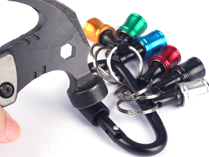 Bit Holder Stocking Stuffers for Men Gifts for Christmas Gifts for Men Who Have Everything Tools for Men Magnetic Drill Bit Holder Keychain Cool Gadgets White Elephant Gifts for Adults Dad Husband Him