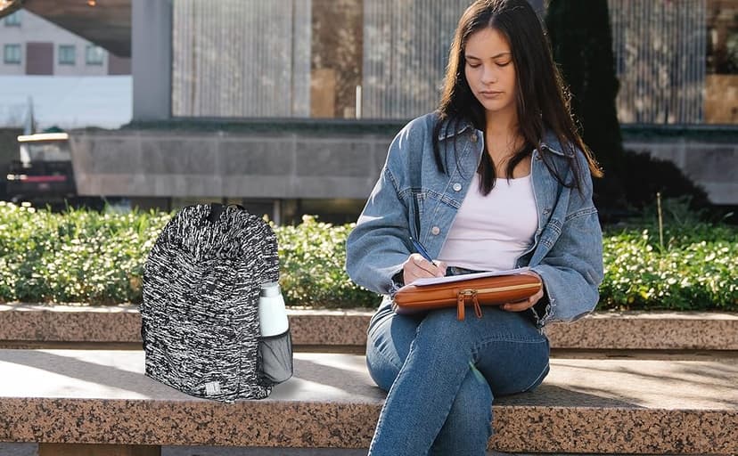 Reflective Backpack, High Visibility Backpack for Commuters Ride Motorcycle Bike, Water Resistant Bags Fit 15.6-Inch Laptop for Work and Travel