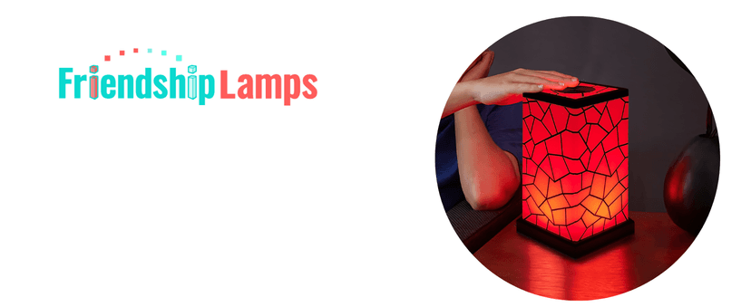 Friendship Lamp FriendLi by Filimin - Subscription Required Wi-Fi LED Light for Long Distance Touch Lamp, Present for Best Friend, Relationship, Family, Unique Gifts, Easy App Setup - Set of 2