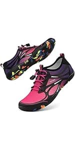 Water Shoes for Women Men Quick-Dry Aqua Socks Swim Beach Outfits Barefoot Yoga Exercise Wear Sport Accessories Pool Camping Must Haves River Hiking Adult Youth Size
