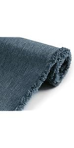 Foreate Waterproof Canvas Fabric by The Yard 600D Upholstery Fabric for Chairs 58" Wide Indoor Outdoor Water Resistant Canvas Polyester Material Sewing DIY Cloth, 1 Yard Pale Turquoise