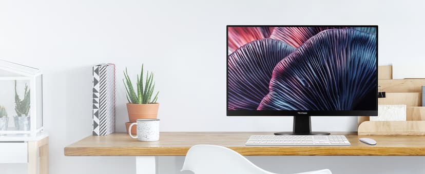 ViewSonic VA2247-MH 22 Inch 1080p Monitor, 100Hz Refresh Rate with FreeSync for Smooth Workflows, Ultra-Thin Bezels, HDMI, and VGA Inputs
