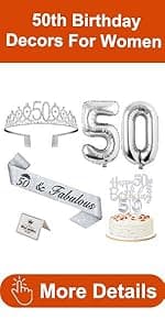 50th Birthday Gifts for Women Canvas Tote Bag Travel Gear, Unique 50 Years Old Gifts for Wife Sister Mom Aunt Friends Her, Vintage 1975 Handbag & Cosmetic Bag & Back in 1975 Poster