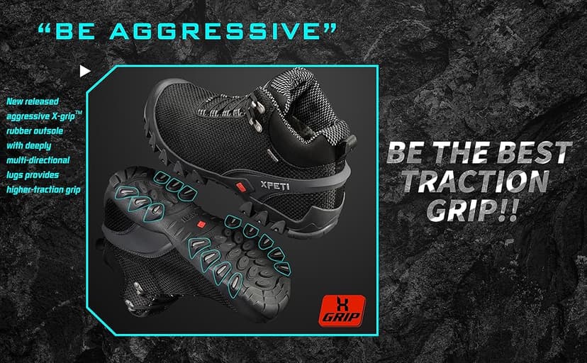 XPETI Men's TERRA Mid Hiking Boot