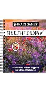 Brain Games - Find the Cat Challenge: Search for a Hidden Cat in More Than 125 Pictures! (Volume 2) (Brain Games - Picture Puzzles) 1645581543