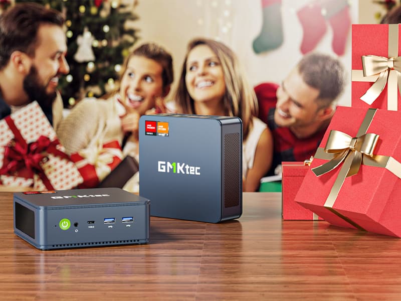 GMKtec Mini PC Gaming, K6 AMD Ryzen 7 7840HS Dual NIC LAN 2.5Gbps Desktop Computer, 32GB DDR5 (16GB*2) 1TB PCIe4.0 SSD, USB4.0, HDMI, DP, USB-C, WiFi 6E, BT 5.2