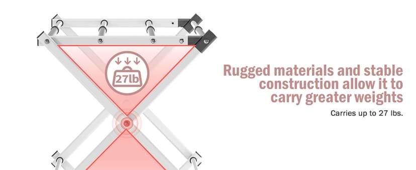 APEXCHASER Clothes Drying Rack Folding - 3 Tier Laundry Drying Rack for Clothes, Expandable Metal Clothing Dryer, Collapsible Towel Rack, Air Drying Rack, White