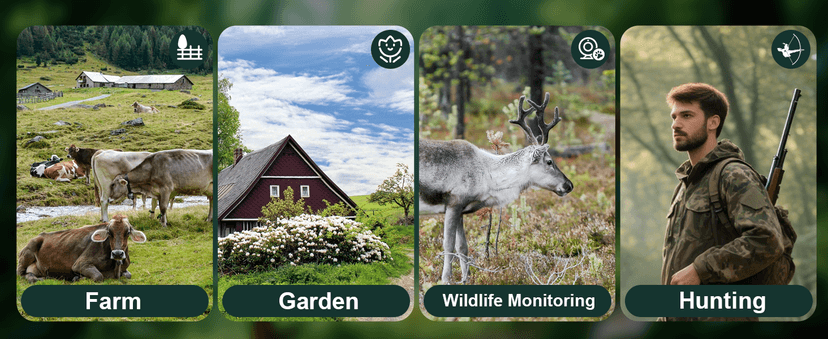 MAXDONE Solar WiFi Trail Camera Bluetooth Game Camera, 4K 64MP Wildlife Cameras 2000mAh Built-in Battery Rechargeable Power Hunting Cameras with Night Vision Trail Cam Bluetooth Wi-Fi Deer Cams