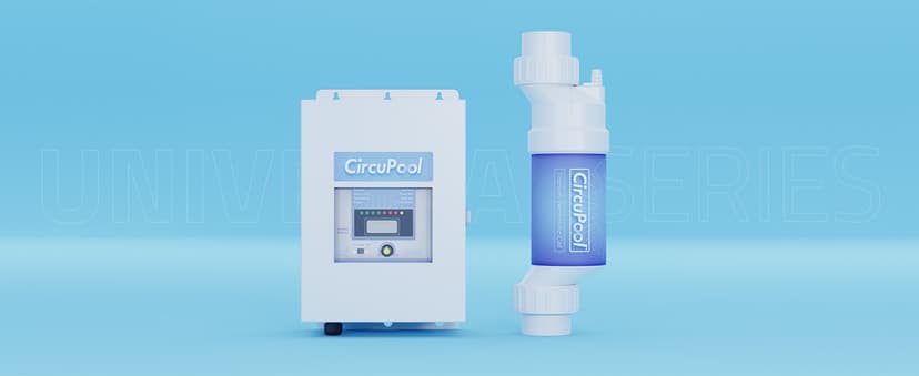 CircuPool® Universal25 Saltwater Chlorinator - Complete System with 25k-Gallon Max Titanium Cell & 4 Year Warranty
