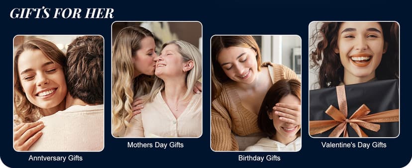 InfinityLove Heart Pendant Necklaces for Women, 2-5 Carat Moissanite Heart Necklace, Anniversary Birthday Christmas Valentine Engagements Mothers Day Jewelry for Wife Her Girlfriend Mom Daughter