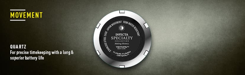 Invicta Men's Specialty Silicone Quartz Watch