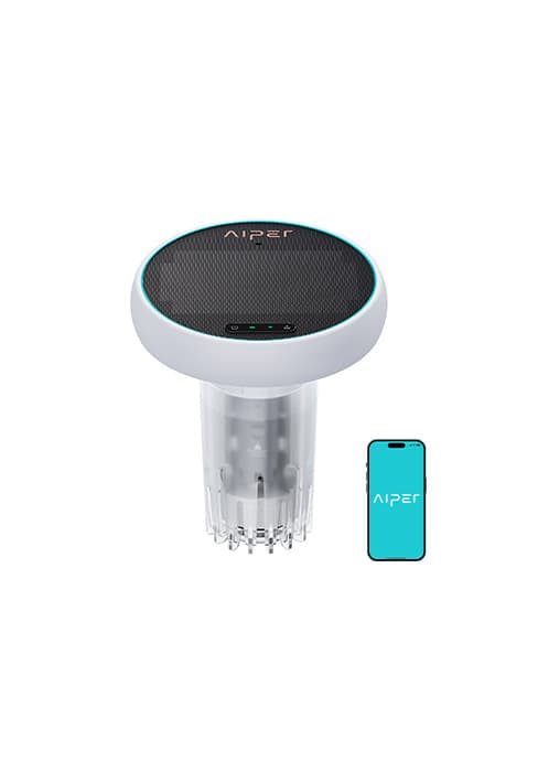 (2025 Upgrade) Aiper Scuba S1 Robotic Pool Cleaner, Wall & Waterline Cleaning, Double Filtration, Extended 180-Min Battery Life, Smart Navigation, App Support, OTA Upgrade