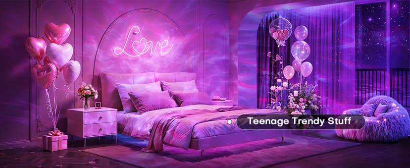 3-in-1 Sunset/Ocean/Northern, Remote, 6 Brightness, 1 Hr Timer, Made of Glass & Wood, Bedroom, Bathroom, Dorm,Halloween Light Ambient Lighting, 16 Colors Led Lights for Bedroom, Gift Ideas, Room Decor B0DG92NWYG