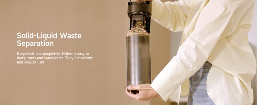 DREAME H12 Pro FlexReach Wet Dry Vacuum Cleaner, 0 Tangle Cordless Vacuum Mop All-in-One for Hard Floors, 180° Lie-Flat Floor Cleaner Machine with 194°F Hot Self-Cleaning, 50Mins Runtime