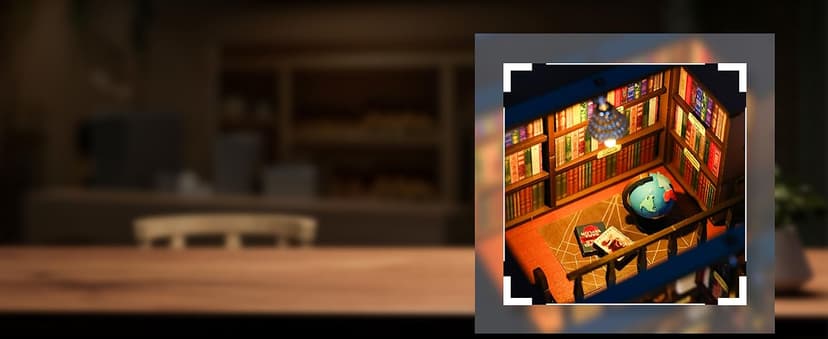 DIY Book Nook Kit with Music Box, Wooden 3D Puzzle Dollhouse with LED, Miniature House Kit Bookends for Adult and Teen, Bookshelf Decor, Creative Gift for Friends and Family. Soul Bookstore