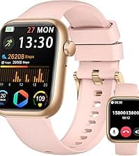 Fitness Tracker, Smart Watches for Women Men with 24/7 Heart Rate/Blood Pressure/Blood Oxygen Monitor, Sleep Tracker, Calories&Step Counter, IP68 Waterproof Health Activity Trackers for Android&iPhone