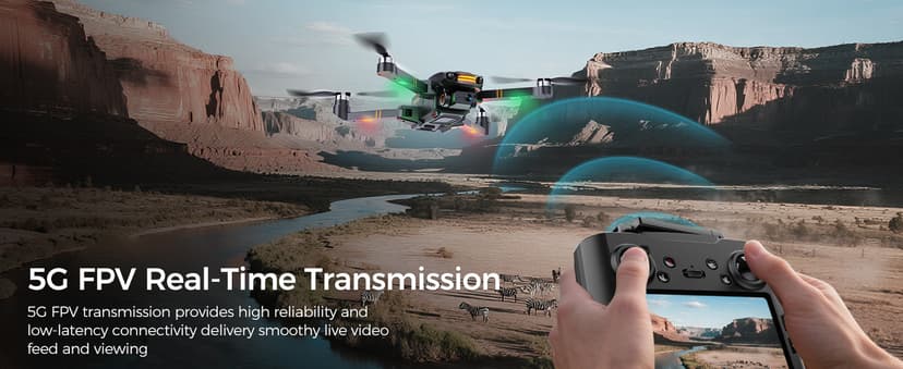 GPS Drone with EIS 4K Camera for Adults Kids, RC Drones with 4.5 inch HD Screen on Controller,Auto Return,2 Batteries for 45 min Flight Time,Long Range Transmission,Circle Fly and Follow Me Mode,Foldable Quadcopter for Beginner Kids Gifts Toy,Under 249g