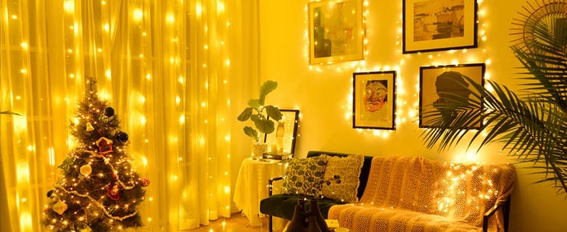 Brightown 12 Pack LED Fairy Lights Battery Operated String Lights - 7ft 20LED Waterproof Silver Wire Firefly Starry Moon Lights for DIY Crafts Wedding Table Centerpieces Party Bedroom Christmas