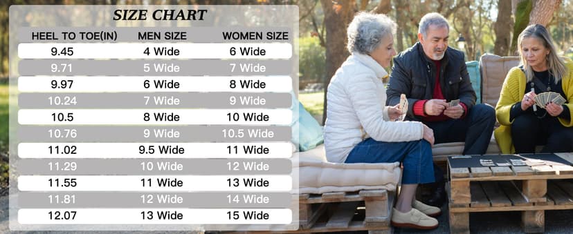 JOINFREE Diabetic Wide Walking Shoes for Women & Men with Adjustable Upper, Zero Drop Non Slip Casual Sneakers Comfortable for Edema, Arthritis, Swollen Feet & Elderly