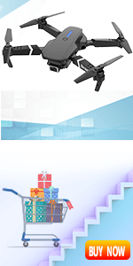 MOCVOO Drones with Camera for Adults Kids, Foldable RC Quadcopter, Helicopter Toys, 1080P FPV Video Drone for Beginners, 2 Batteries, Carrying Case, One Key Start, Altitude Hold,Headless Mode,3D Flips