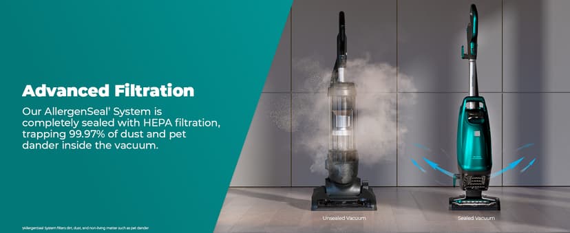 Kenmore Intuition Bagged Upright Vacuum Lift-Up Carpet Cleaner 2-Motor Power Suction with HEPA Filter, 3-in-1 Combination Tool, HandiMate for Floor, Pet Hair, 14pounds, Green