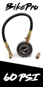 JACO RDX-160 Presta Tire Pressure Gauge for Bikes (10-160 PSI) | Road Bike & BMX Series