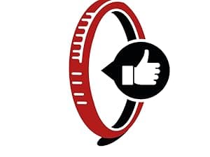 Fincci Pair 700x35c Tire Foldable 37-622 with 1mm Antipuncture Protection for Cycle Road Mountain MTB Hybrid Touring Electric Bike Bicycle with 700 x 35c Tires - Pack of 2