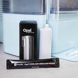GE Profile Opal 2.0 XL with 1 Gallon Tank, Chewable Crunchable Countertop Nugget Ice Maker, Scoop included, 38 lbs in 24 hours, Pellet Ice Machine with WiFi & Smart Connected, Stainless Steel