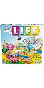 Hasbro Gaming Scrabble Board Game, Classic Word Games for Kids Ages 8 and Up, Fun Family Game for 2-4 Players, The Classic Crossword Game